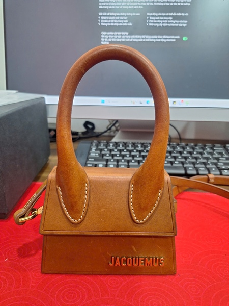 Túi Jacquemus nâu sz12 KG+