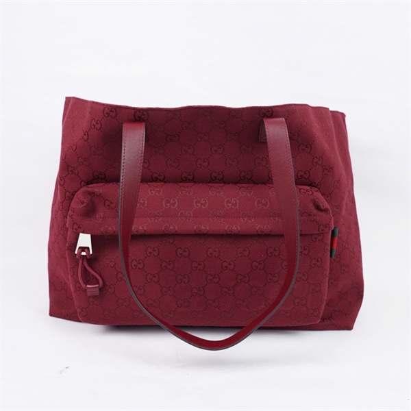Túi GG Tote đỏ đậm (802166-498879) sz45-55 (PN) KG+