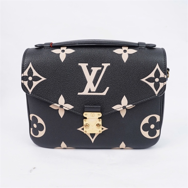 Túi LV Metis đen hoa trắng (DD0271) sz24 (PN) KG+