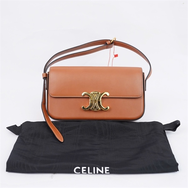 Túi Celine Triomphe nâu (W-CU-2272) sz20 (PN) KG+