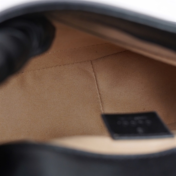 Túi GG Marmont Handle đen (547260-493075) sz20 (PN) KG+