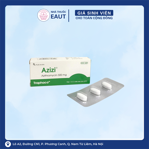 Azizi (Hộp 5 vỉ x 6 viên)