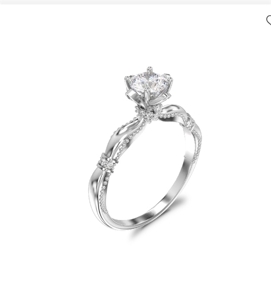 18-330 Nhẫn vàng nữ 18K