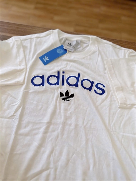 ÁO THUN ADIDAS CHỮ XANH SZ S - L