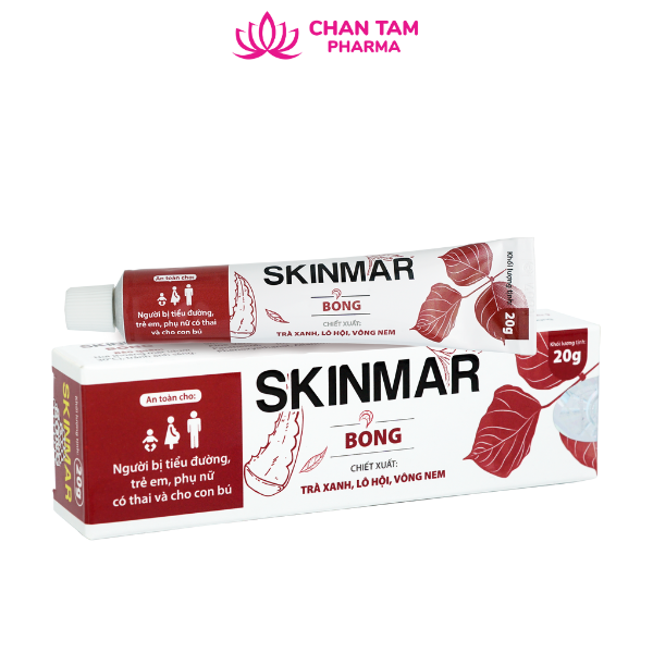 Kem Bôi Bỏng Skinmar 20g Chân Tâm