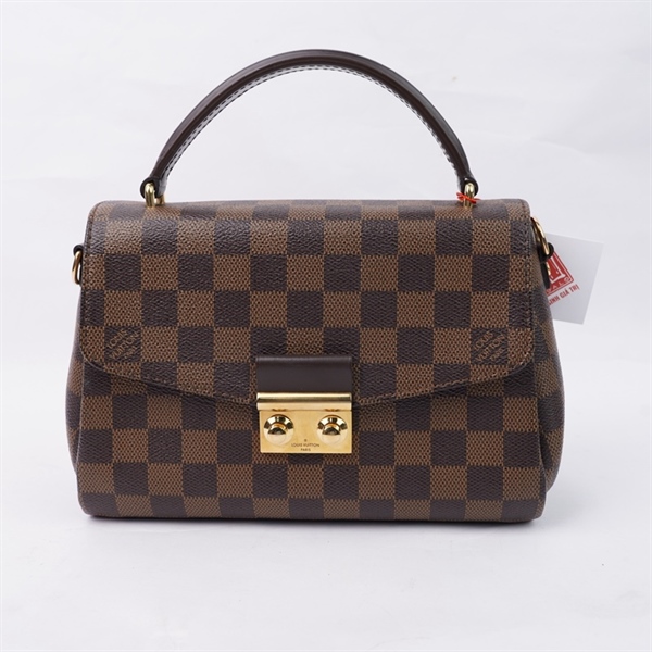 Túi LV Croisette ô vuông nâu (TR1118) sz22 (HT)+