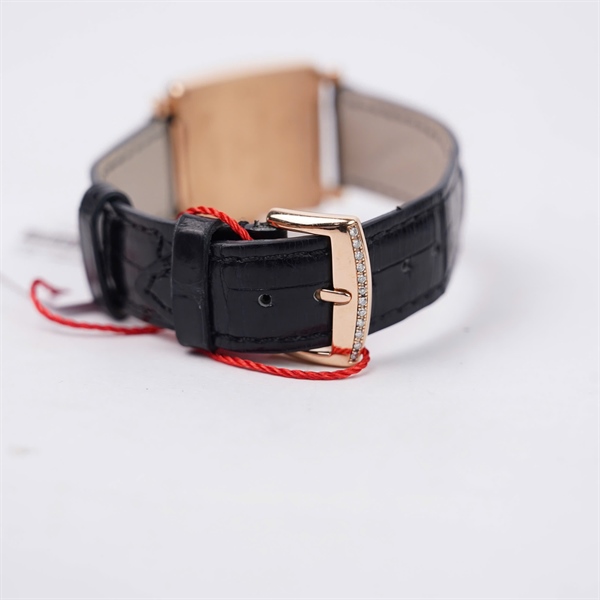 Đồng hồ Franck Muller vàng dây đen đính kim (No483) sz28+