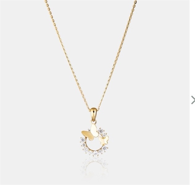 18-560 Dây chuyền vàng nữ 18K
