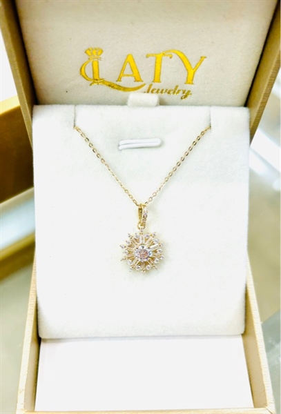 18-628 Dây chuyền vàng nữ 18K