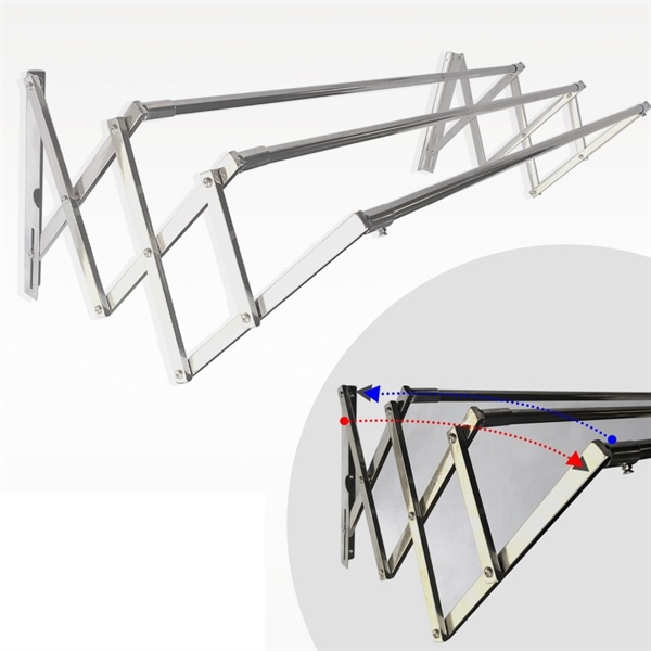 Sào phơi đồ treo tường (I)