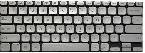 Bàn Phím Asus S330 Bạc Led (6T)