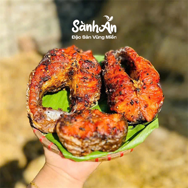 Cá trắm sấy Tây Bắc