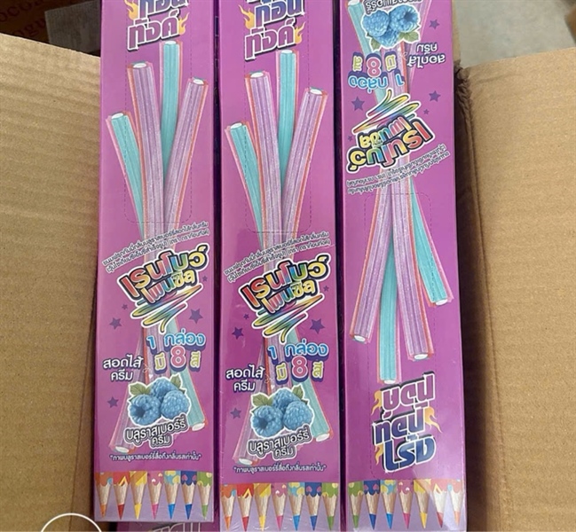 Kẹo dẻo bút chì Thái Lan