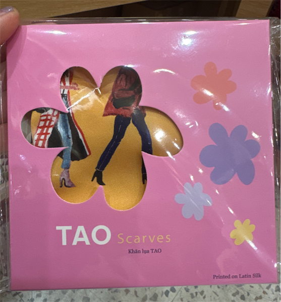 TAO Yellow Silk Scarves (sale 15%)