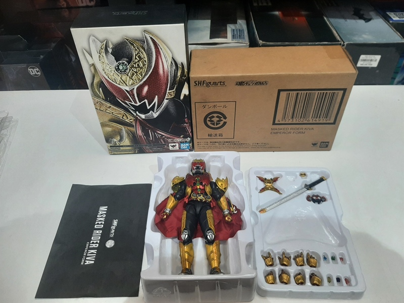 Mua bán (2ND,THIẾU CÒI KIẾM)SHF KAMEN RIDER KIVA EMPEROR