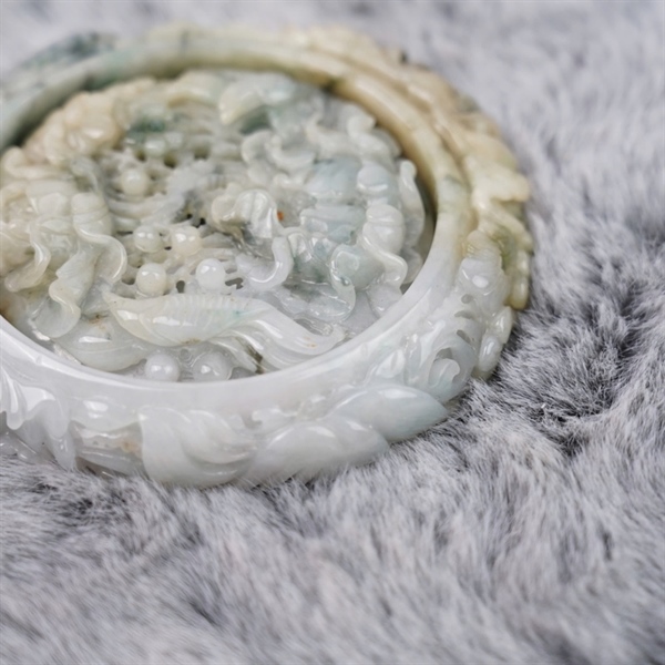 Bộ vòng + mặt hoa bay Myanmar 489754 KG+