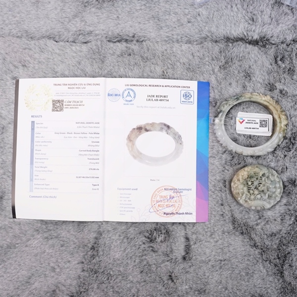 Bộ vòng + mặt hoa bay Myanmar 489754 KG+