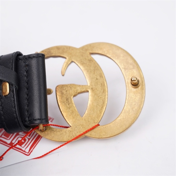 Thắt lưng GG đen logo đính ngọc (sz4-103) (HT)+