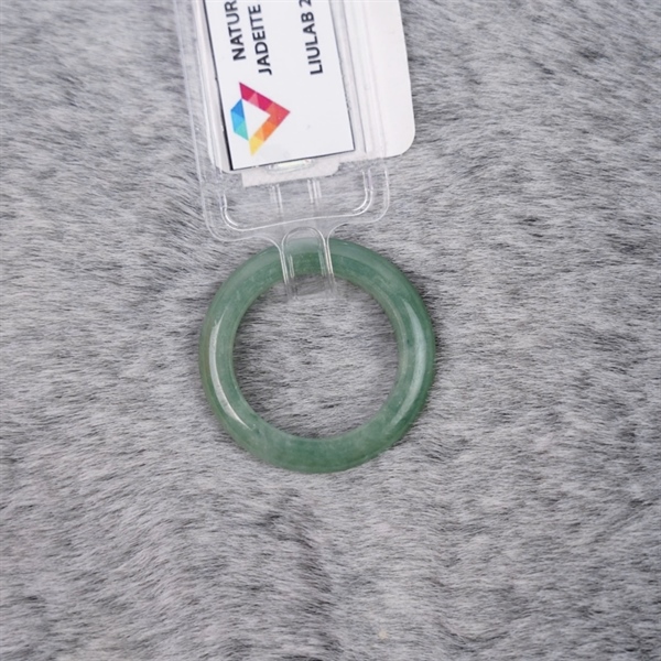 Nhẫn cẩm thạch xanh +