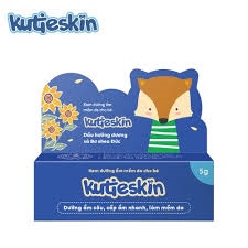 Kutieskin trắng + Xanh 5g (Kem mẩn ngứa - hăm + bôi dịu da cho bé) - CVI 2