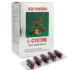 L - Cystine 3 con hươu (viêm da, sạm da, tàn nhang...) (Hộp 12 vỉ x 5 viên) - USA Pharma