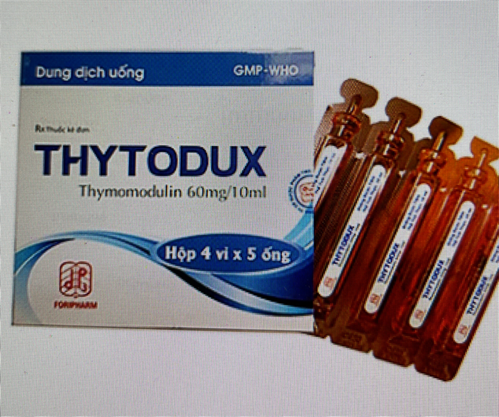 Thytodux (Thymomodulin 60mg/10ml) (Hộp4vỉ*5ống) - TW3