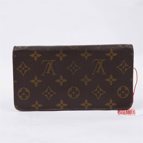 Ví LV zip hoa nâu (TH0032) (LT) KG+