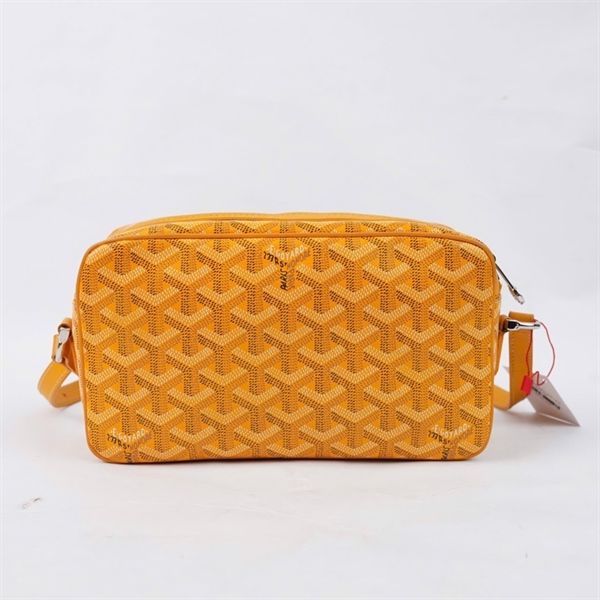 Túi Goyard đeo chéo vàng sz22 KG+
