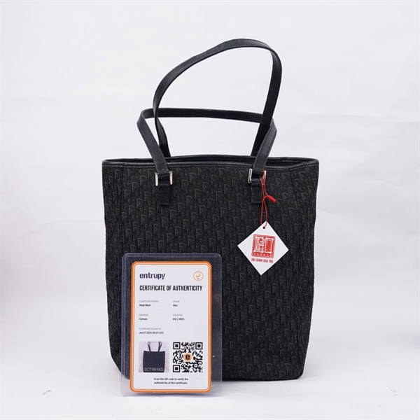 Túi Dior Tote đen (BO-L-0093) sz22-28 KG+