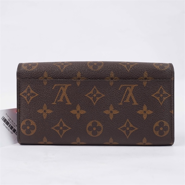Ví LV hoa nâu có nắp lòng nâu (LT) KG+