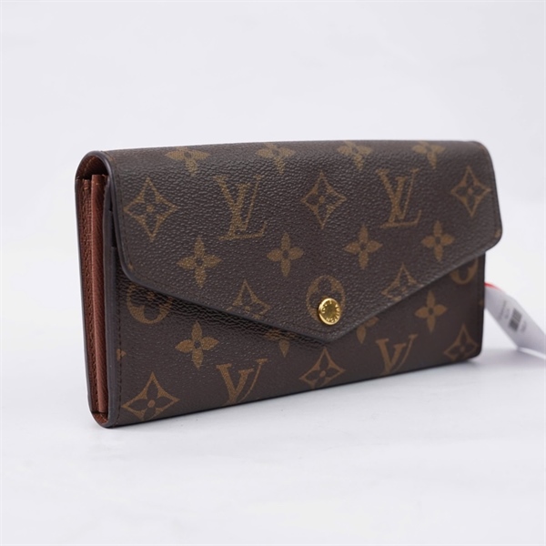Ví LV hoa nâu có nắp lòng nâu (LT) KG+