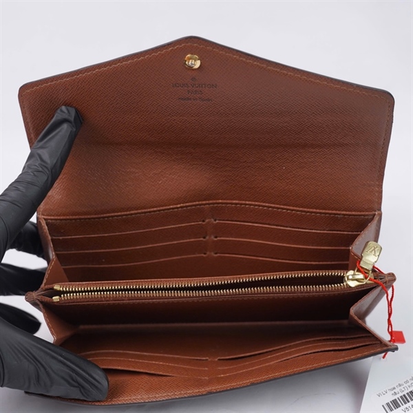 Ví LV hoa nâu có nắp lòng nâu (LT) KG+