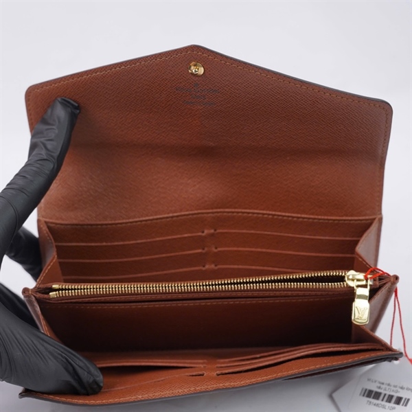 Ví LV hoa nâu có nắp lòng nâu (LT) KG+