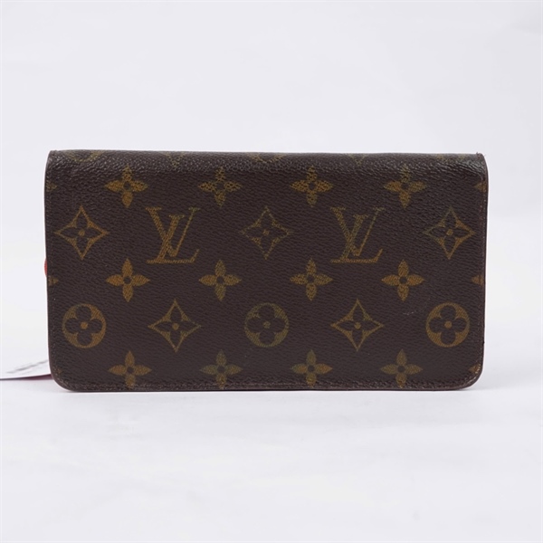 Ví LV zip hoa nâu (TH0032) (LT) KG+