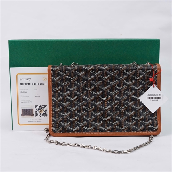 Túi Goyard đeo chéo nâu (YH8RC46) sz24 (LT) KG+