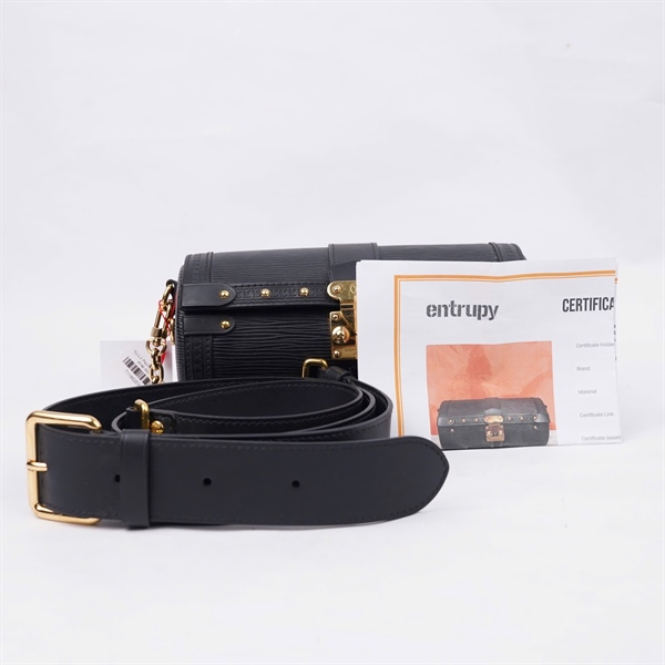 Túi LV Papillon Trunk đen 2 strap sz20 +