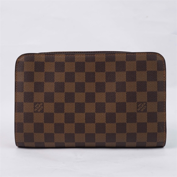 Túi LV Clutch hoa nâu (FL1006) sz24 (LT) KG+