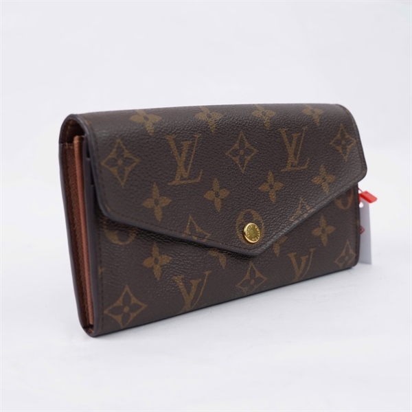 Ví LV hoa nâu có nắp lòng nâu (LT) KG+