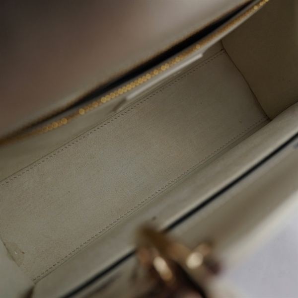 Túi Dior Lady trắng in họa tiết (04-MA-0253) szM +