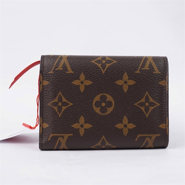 Ví LV hoa nâu gập 3 hình cú (LT) KG+