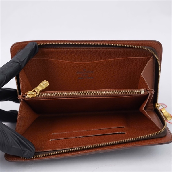 Ví LV zip hoa nâu (TH0032) (LT) KG+