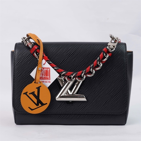 Túi LV Twist đen khóa bạc (AR2168) sz23 (BMC)+