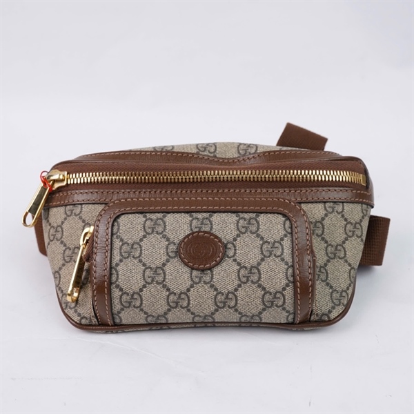 Túi GG Bumbag xám (F035740078) sz18-23 (LT) KG+
