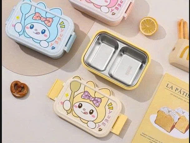 Hộp Cơm Inox 2 Ngăn My Melody (Thùng 48) (Cái)