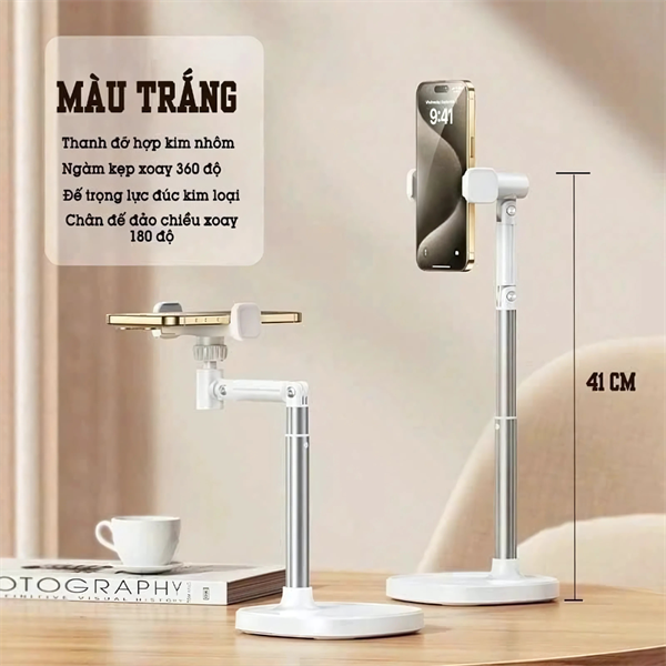 Giá Đỡ T10 - Trắng - Thùng 32c