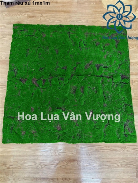 Thảm rêu xù - Rêu - Hoa Lụa Vân Vượng