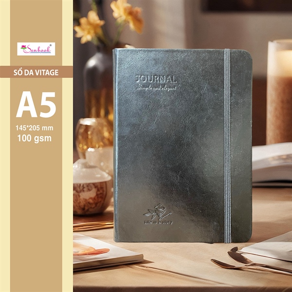 SỔ GHI CHÉP A5 - LY CAFE
