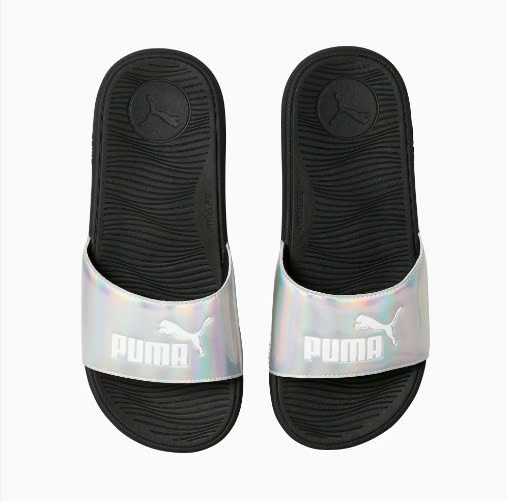 DÉP PUMA COOL CAT 2.0 IRIDESCENT WNS-HOLOGRAM TRẮNG ĐEN