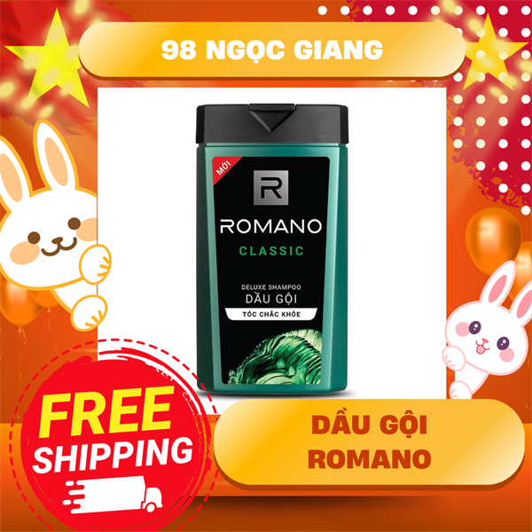 Dầu gội cao cấp Romano Classic 180g