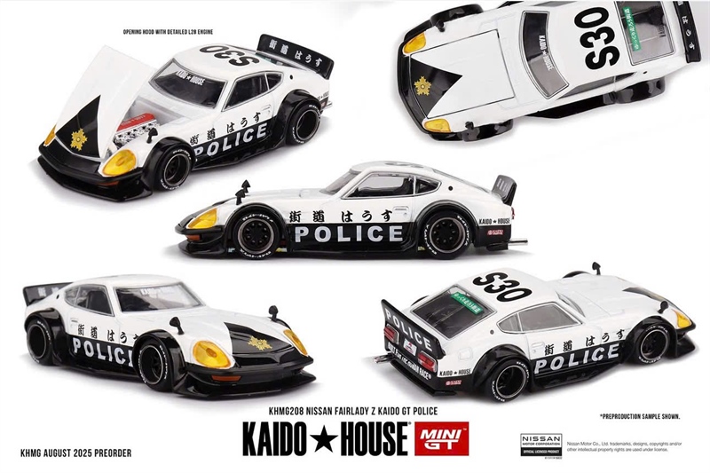 [SGTVN] Kaido House KHMG208 NISSAN FAIRLADY Z KAIDO GT POLICE